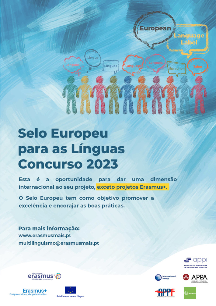 Abertura do concurso Selo Europeu para as Línguas 2023